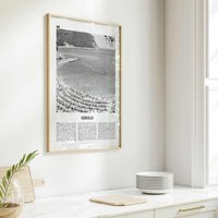 Sirolo Print Black and White, Sirolo Wall Art, Sirolo Poster, Sirolo Photo, Sirolo Wall Décor, Ancona, Italy, Italia, Marche