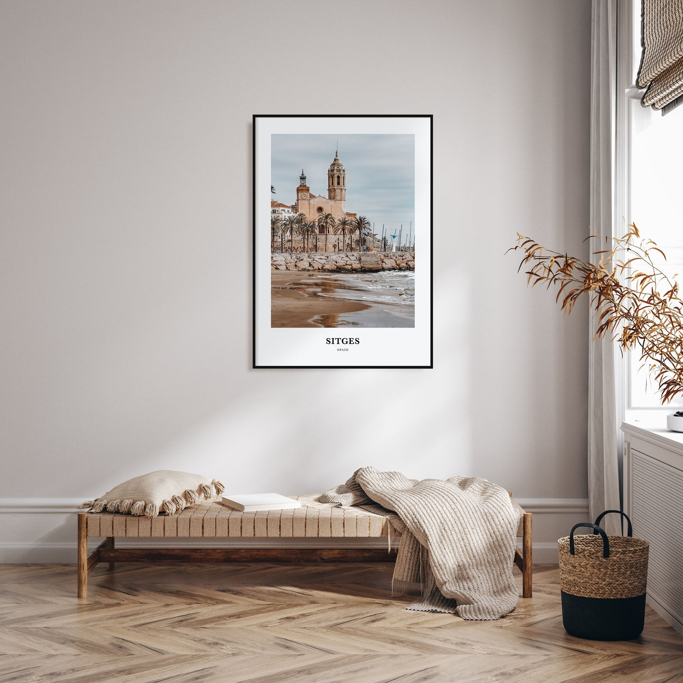 Sitges Portrait Color Poster