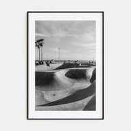 Skateboard Photo B&W No 2 Poster