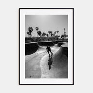 Skateboard Photo B&W No 3 Poster