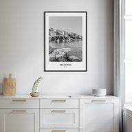 Skiathos Portrait B&W Poster