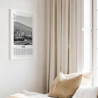 Skopje Print Black and White, Skopje Wall Art, Skopje Poster, Skopje Photo, Skopje Wall Décor, North Macedonia, Скопје, Shkup