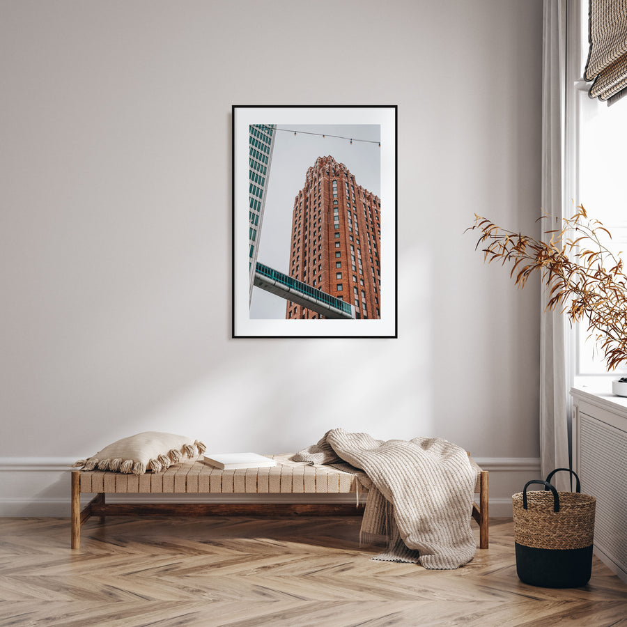 Skybridge Photo Color Poster