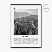 Slovakia Print Black and White, Slovakia Wall Art, Slovakia Poster, Slovakia Photo, Slovak, Slovenská, Slovensko, Bratislava, Košice, Europe
