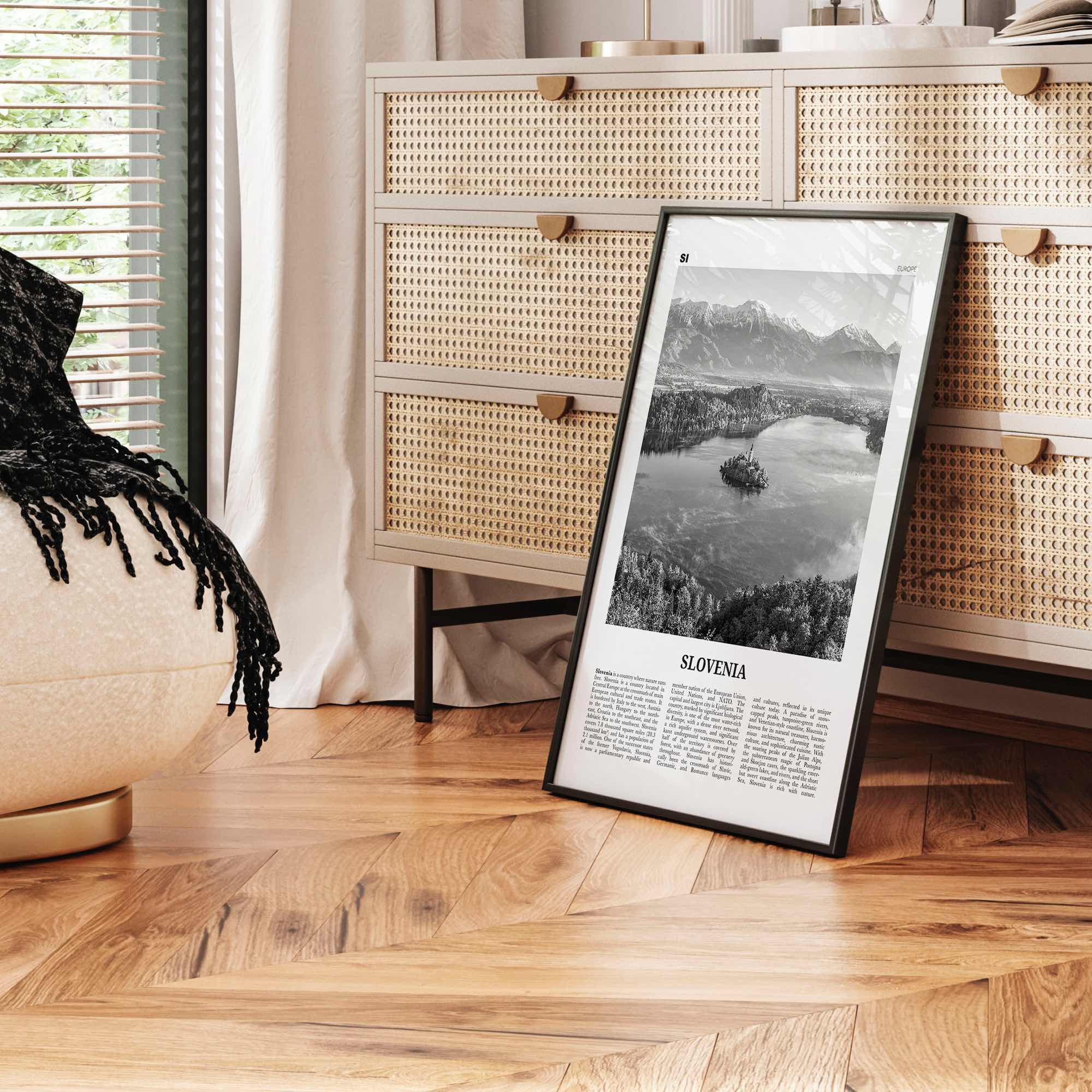 Slovenia Print Black and White, Slovenia Wall Art, Slovenia Poster, Slovenia Photo, Slovenia Wall Decor, Slovenija, Ljubljana, Europe