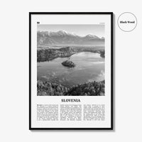 Slovenia Print Black and White, Slovenia Wall Art, Slovenia Poster, Slovenia Photo, Slovenia Wall Decor, Slovenija, Ljubljana, Europe