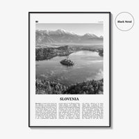 Slovenia Print Black and White, Slovenia Wall Art, Slovenia Poster, Slovenia Photo, Slovenia Wall Decor, Slovenija, Ljubljana, Europe