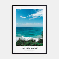 Snapper Rocks Portrait Color Poster