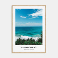 Snapper Rocks Portrait Color Poster