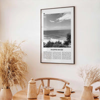 Snapper Rocks Print Black and White, Snapper Rocks Art, Snapper Rocks Poster, Snapper Rocks Photo, Snapper Rocks Décor, Snapper Rocks Map