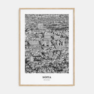 Sofia Portrait B&W Poster