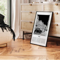 Soho Print Black and White London No 1, Soho London Wall Art, Soho London Poster, Soho London Photo, England, UK, United Kingdom, Europe