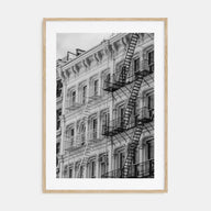 SoHo, New York City Photo B&W Poster