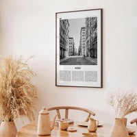 SoHo Print Black and White New York City No 2, Soho Wall Art, Soho Poster, Soho Photo, Soho Wall Decor, Manhattan, USA, United States