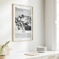 Solden Print Black and White, Solden Wall Art, Sölden Poster, Sölden Photo, Sölden Wall Décor, Ötztal, Tyrol, Austria, Imst, Österreich