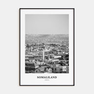 Somaliland Portrait B&W Poster