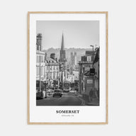 Somerset Portrait B&W Poster