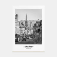 Somerset Portrait B&W Poster