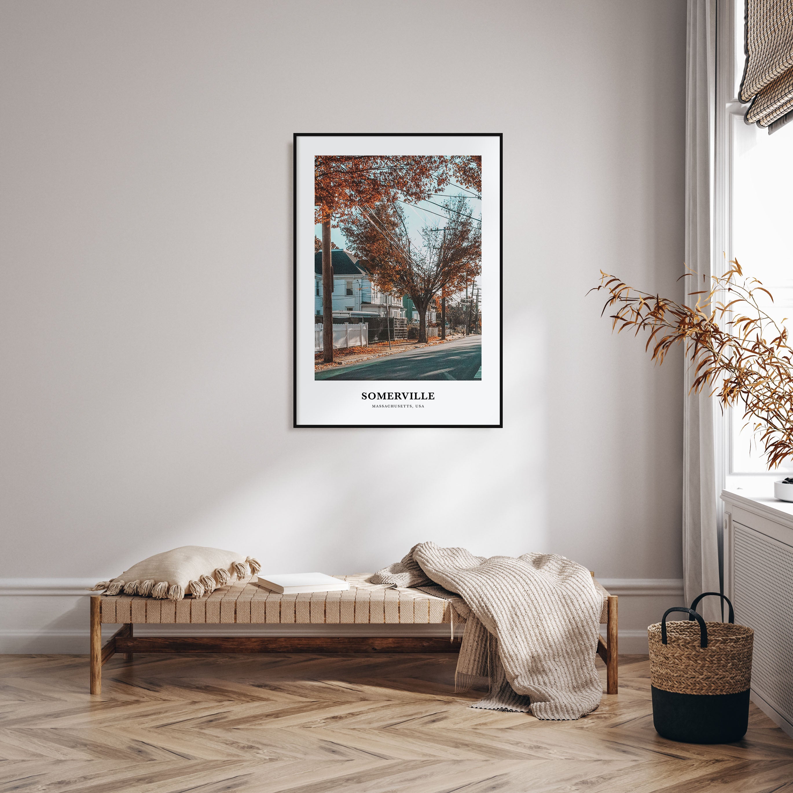 Somerville Portrait Color Poster
