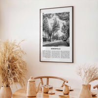 Somerville Print Black and White, Somerville Wall Art, Somerville Poster, Somerville Photo, Somerville Wall Décor, Massachusetts, USA