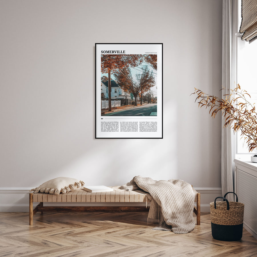 Somerville Travel Color Poster