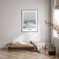 Sorrento, Australia Portrait B&W Poster