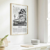 Sorrento Print Black and White Italy, Sorrento Wall Art, Sorrento Poster, Sorrento Photo, Sorrento, Italia, Naples, Campania, Amalfi Coast