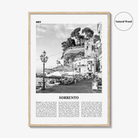 Sorrento Print Black and White Italy, Sorrento Wall Art, Sorrento Poster, Sorrento Photo, Sorrento, Italia, Naples, Campania, Amalfi Coast