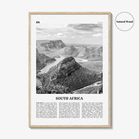 South Africa Print Black and White, South Africa Wall Art, South Africa Poster, South Africa Photo, Johannesburg, Cape Town