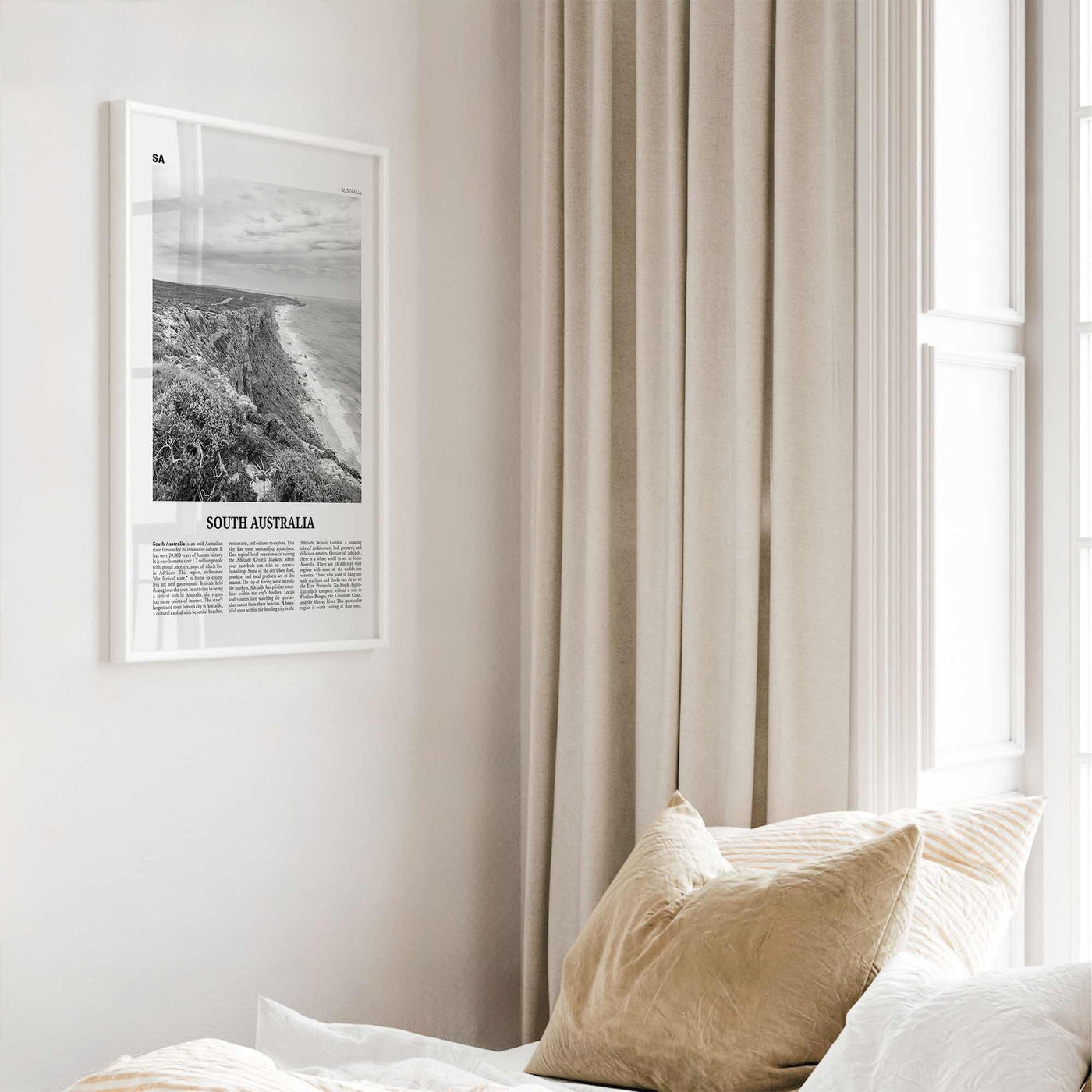 South Australia Print Black and White, South Australia Wall Art, South Australia Poster, South Australia Photo, South Australia Wall Decor,