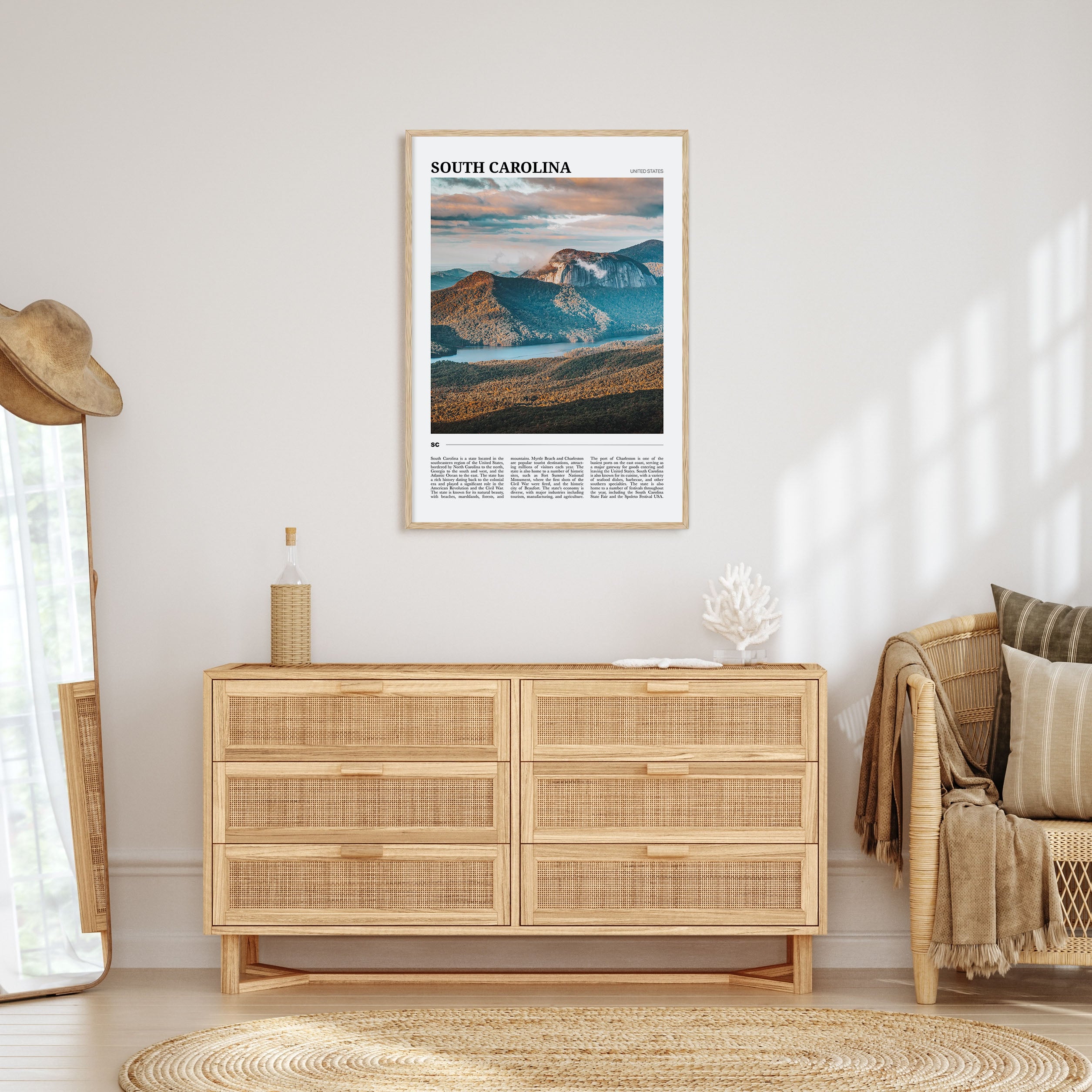 South Carolina Travel Color No 3 Poster