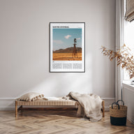 South Central Travel Color Poster