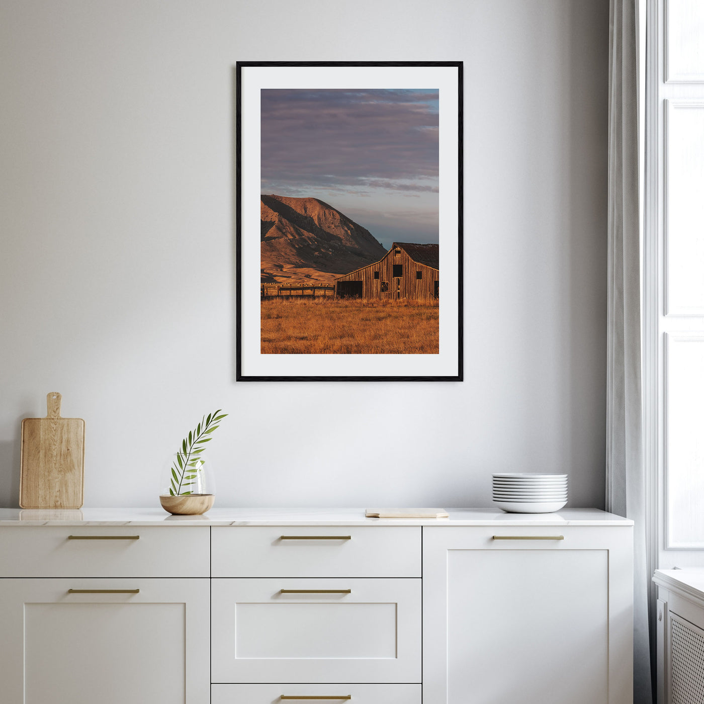 South Dakota Photo Color Poster