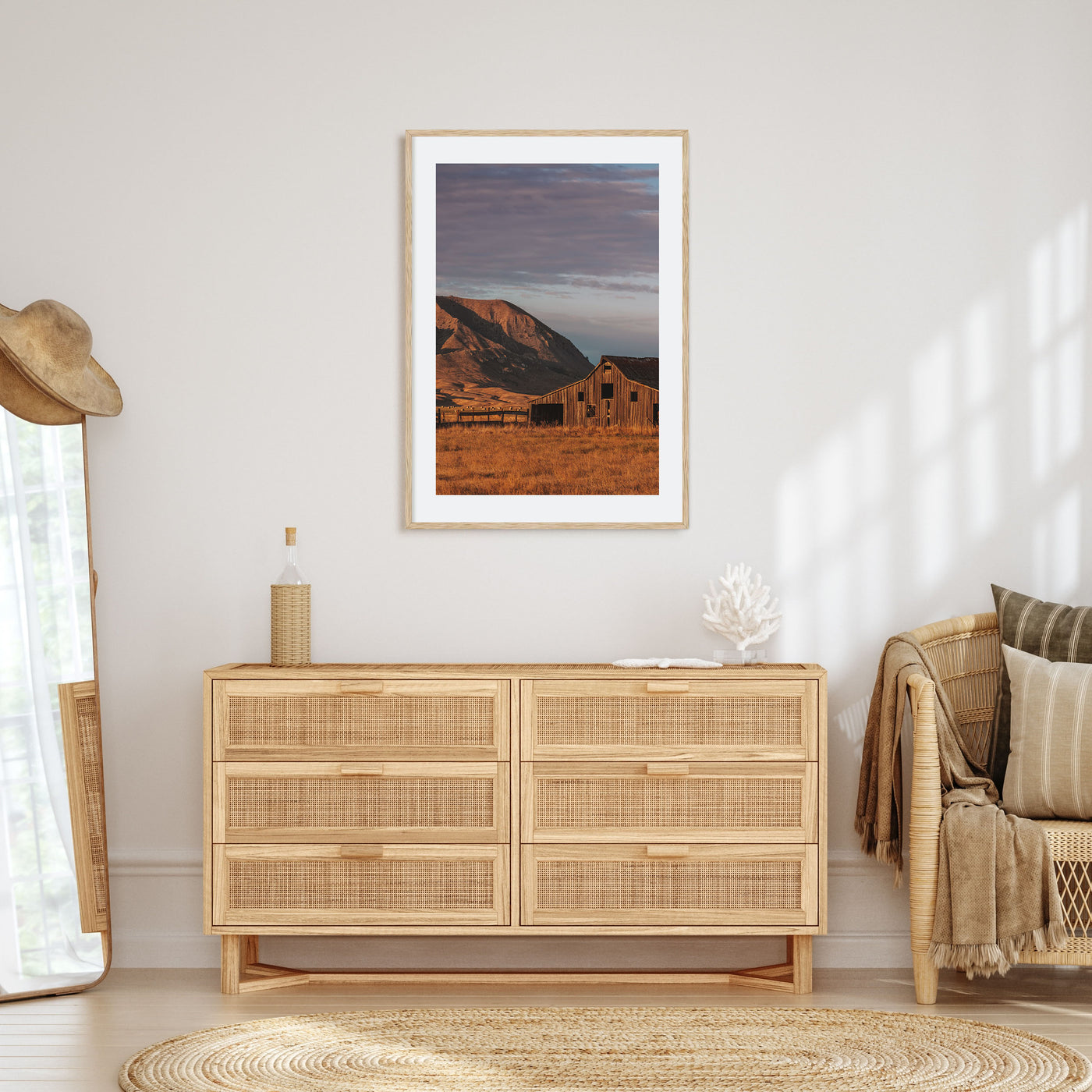 South Dakota Photo Color Poster
