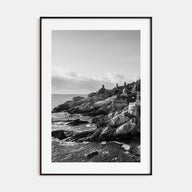 South Korea Photo B&W Poster