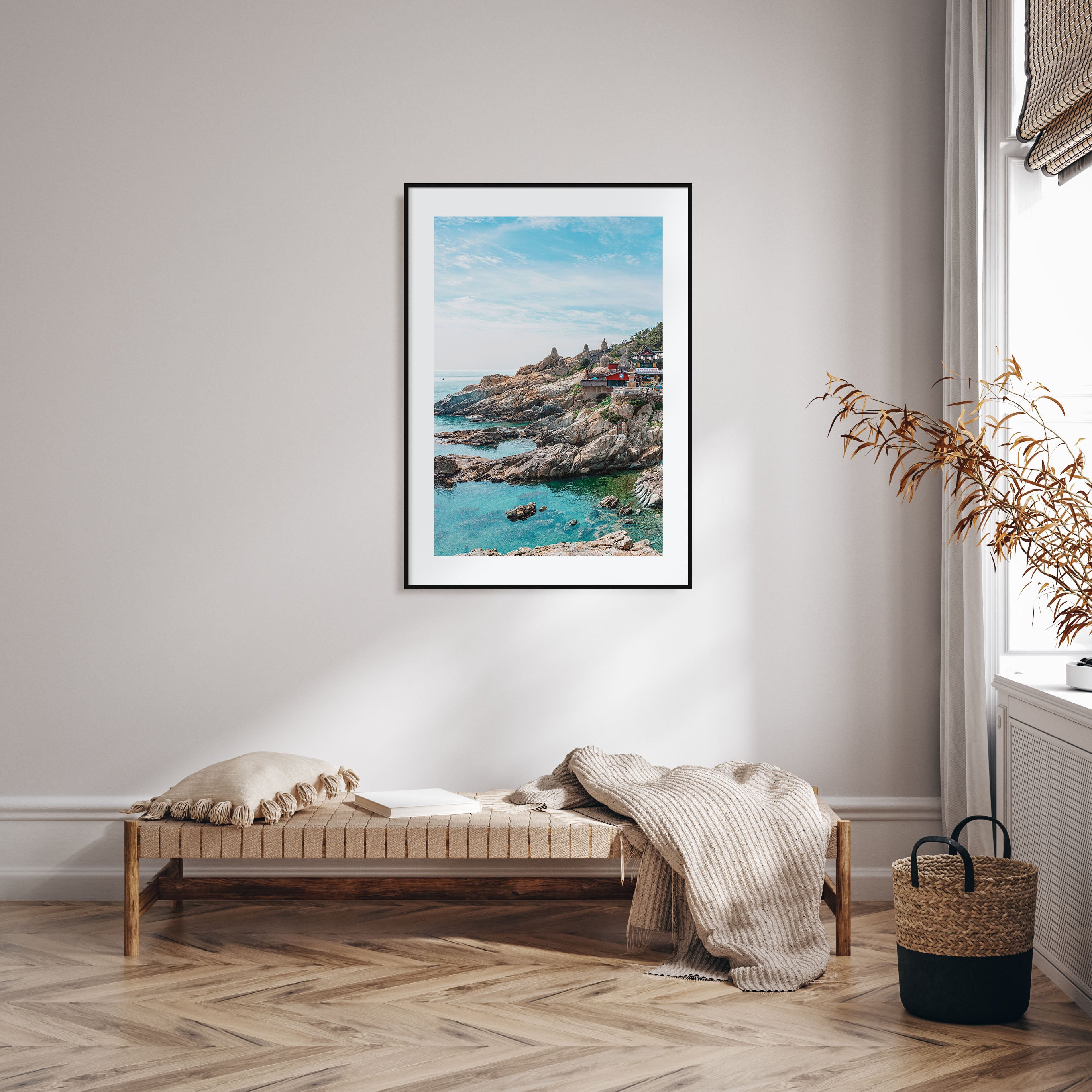 South Korea Photo Color Poster