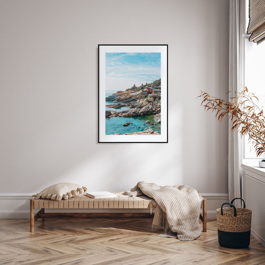 South Korea Photo Color Poster