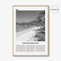 South Water Caye Print Black and White, South Water Caye Wall Art, South Water Caye Poster, South Water Caye Photo, Wall Décor, Belize