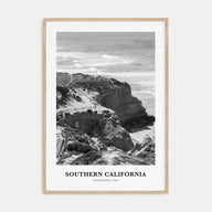 Southern California Portrait B&W Poster