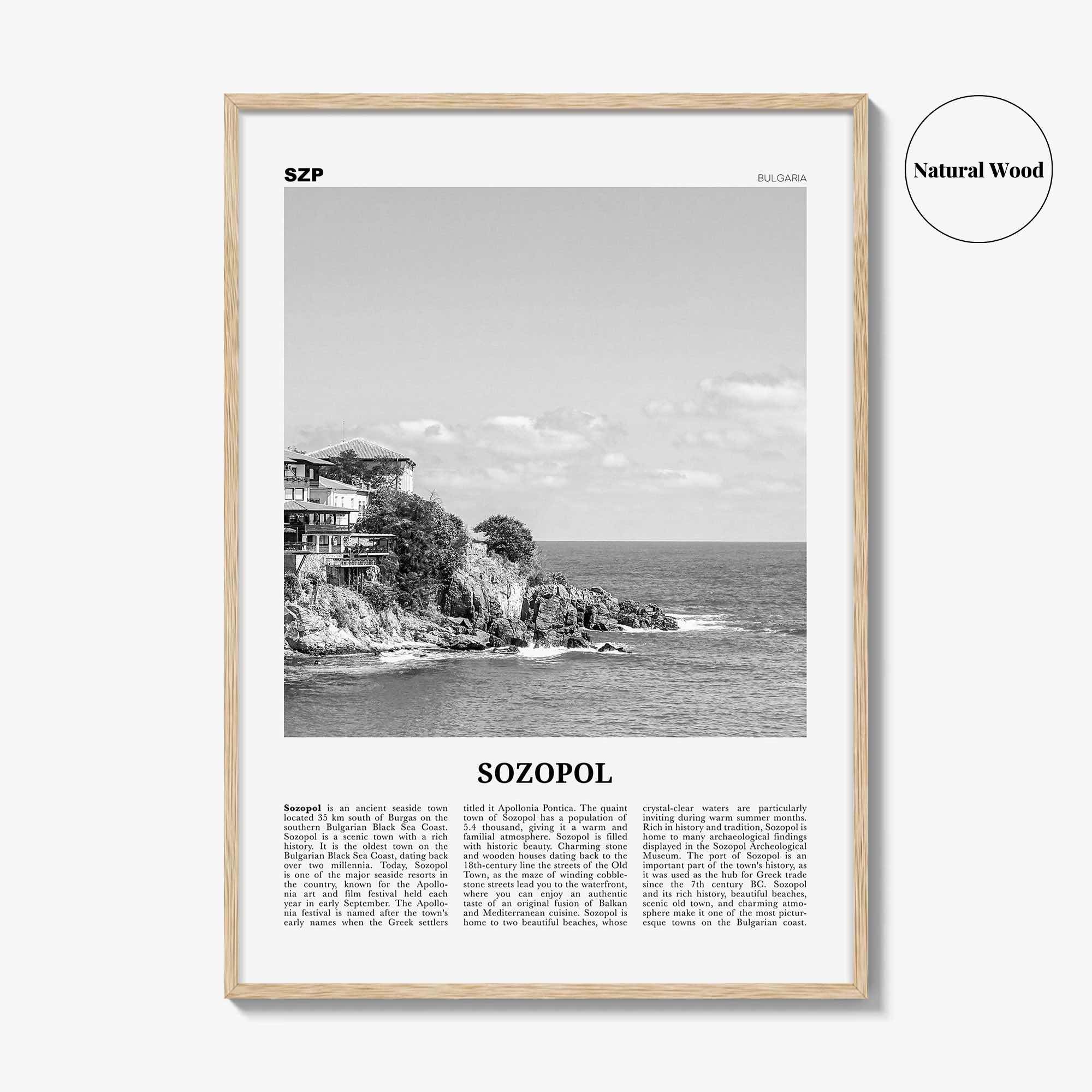 Sozopol Print Black and White, Sozopol Wall Art, Sozopol Poster, Sozopol Photo, Sozopol Wall Décor, Созопол, Sozopoli, Burgas, Bulgaria