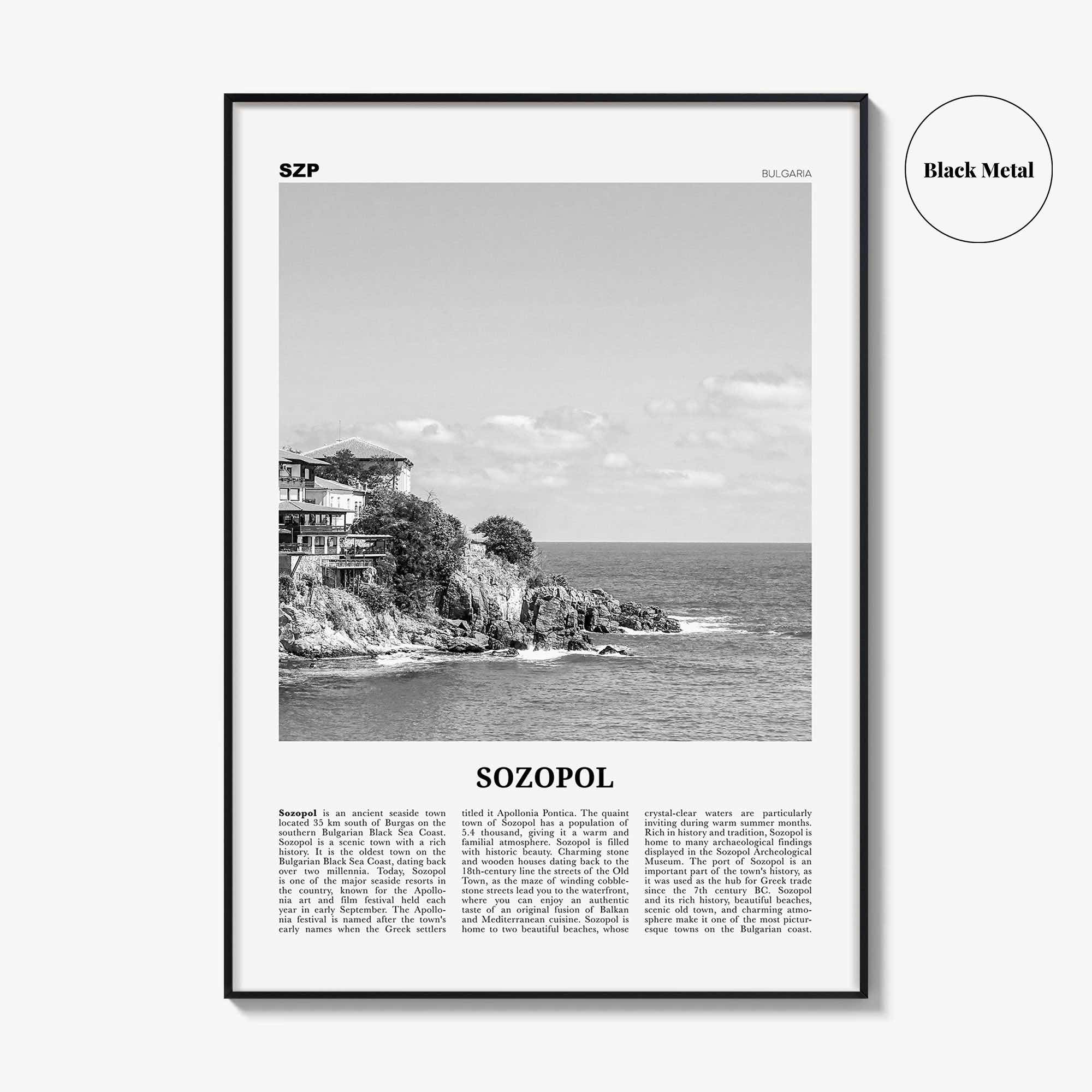 Sozopol Print Black and White, Sozopol Wall Art, Sozopol Poster, Sozopol Photo, Sozopol Wall Décor, Созопол, Sozopoli, Burgas, Bulgaria