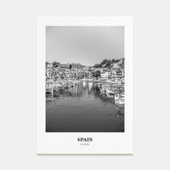 Spain Portrait B&W No 1 Poster