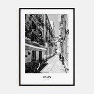 Spain Portrait B&W No 3 Poster