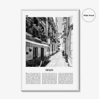 Spain Print Black and White No 1, Spain Wall Art, Spain Poster, Spain Photo, Spain Wall Decor, España, Madrid, Barcelona, Andalusia
