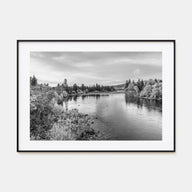 Spokane Landscape B&W Poster