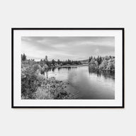 Spokane Landscape B&W Poster