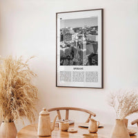 Spokane Print Black and White No 1, Spokane Wall Art, Spokane Poster, Spokane Photo, Spokane Décor, Washington, USA, United States, America