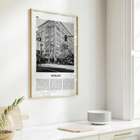 Spokane Print Black and White No 2, Spokane Wall Art, Spokane Poster, Spokane Photo, Spokane Décor, Washington, USA, United States