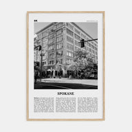 Spokane Travel B&W No 2 Poster