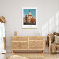 Springfield, Illinois Portrait Color Poster